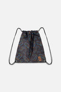 Drawstring Bag Black Printed Controller-0