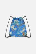 Drawstring Bag Blue And Grey Camouflage-0