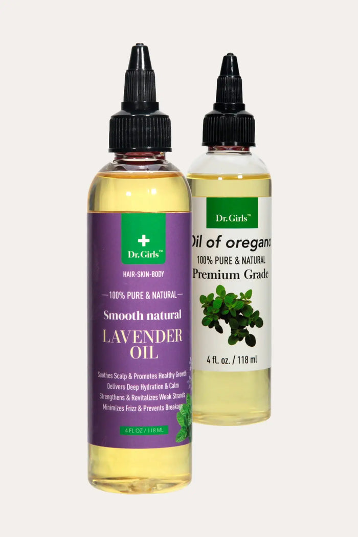 DR.GIRLS 100% PURE NATURAL OIL 4oz [LAVENDER / OREGANO] DR.GIRLS