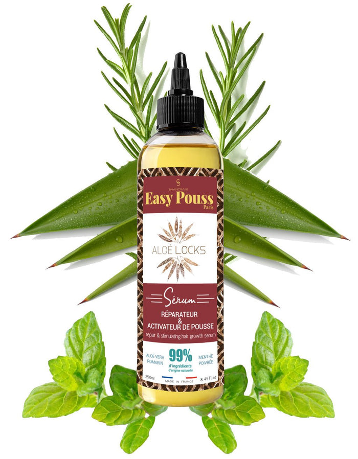 EASY POUSS Aloe Dreadlocks - Fast Hair Regrowth Serum - 250ml - ShanShar Beauty : The world of beauty.