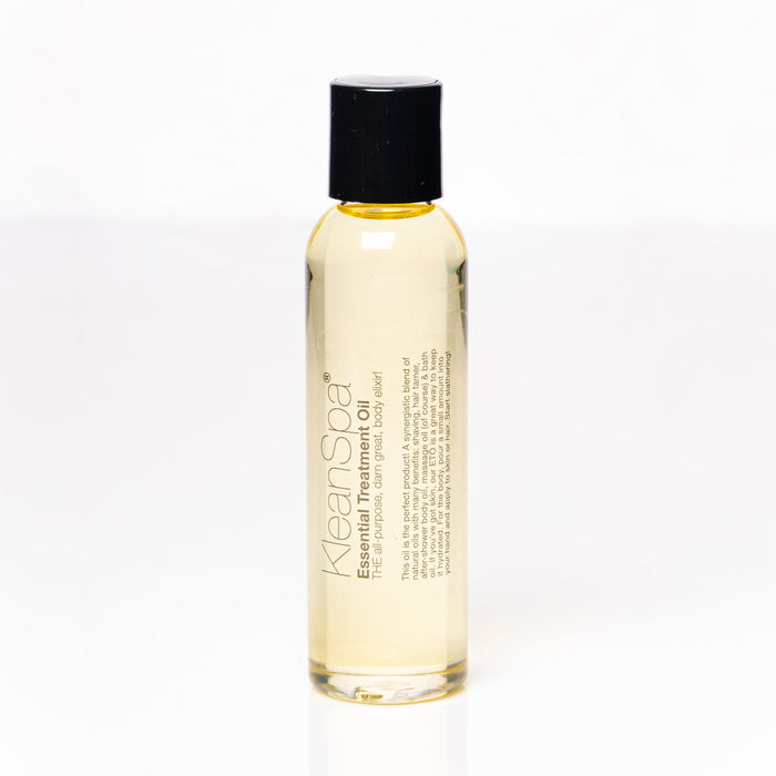 small bottle of Coconut body oil