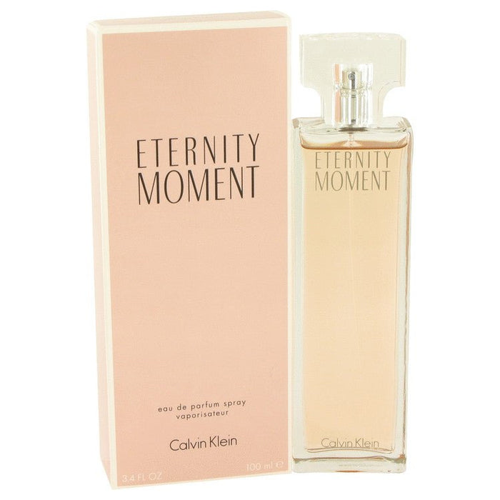 Eternity Moment by Calvin Klein Fragrance for Women Eau de Parfum Spray 3.4 oz (100mL) - ShanShar Beauty : The world of beauty.