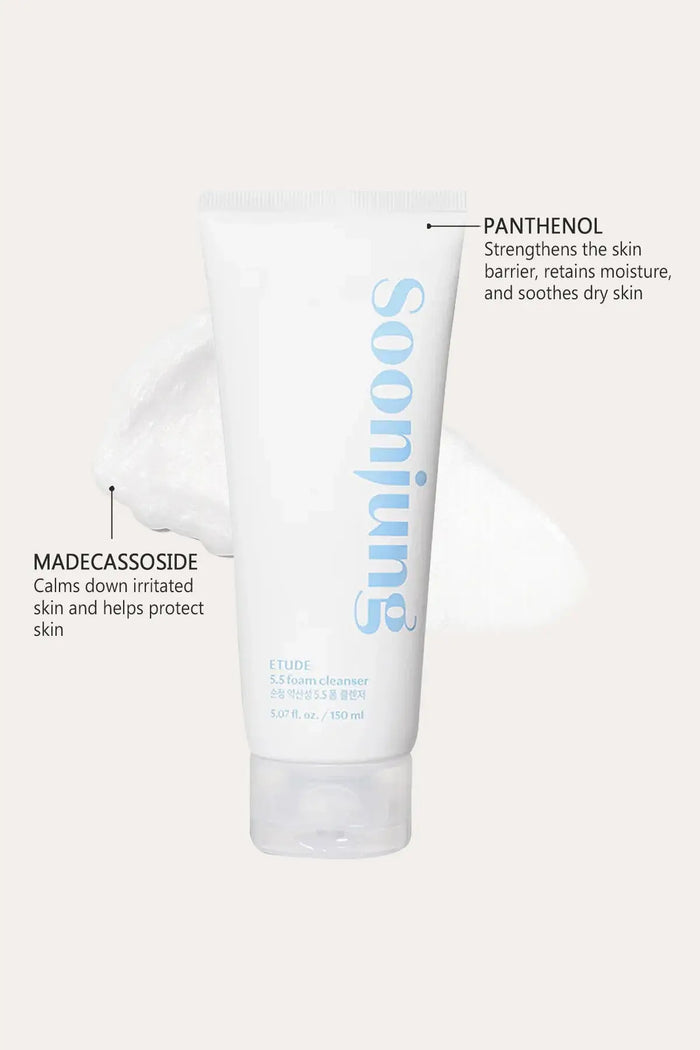 ETUDE HOUSE SOONJUNG 5.5 FOAM CLEANSER 150ml ETUDE HOUSE