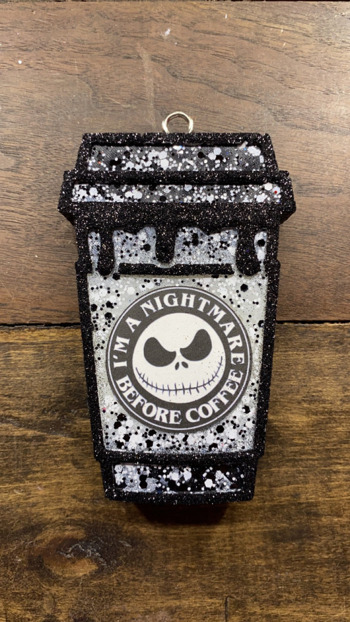 Fall/Halloween Drip Cup Freshie *PLEASE SPECIFY WHICH DESIGN*