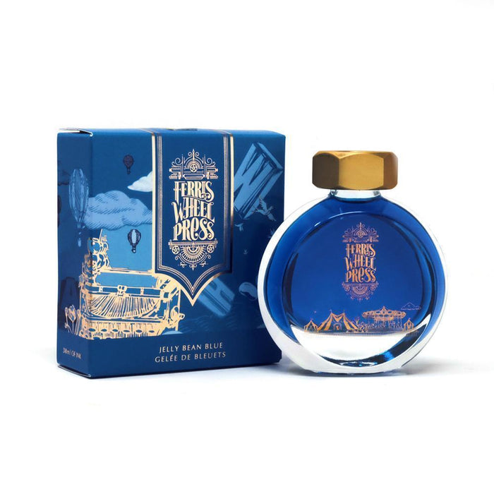 Ferris Wheel Press Jelly Bean Blue Ink