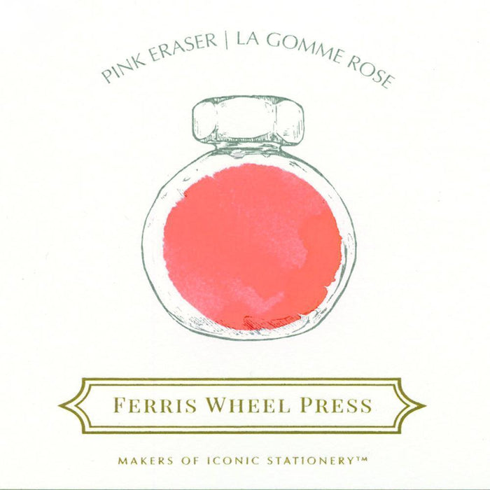 Ferris Wheel Press Pink Eraser Ink