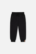Fleece Sweatpants With Pockets Black-0