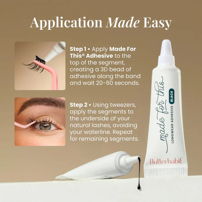 flutterhabit Made For This Lash Glue