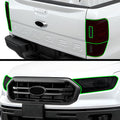 Full Headlight Taillight Precut Smoked PPF Tint Kit Film Overlay Fits Ford Ranger 2019 - 2023 - Bogar Tech Designs