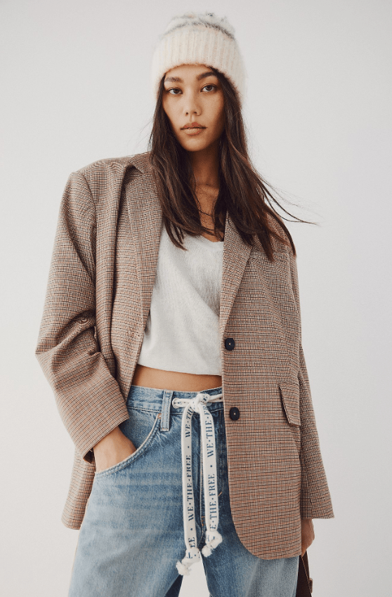 Free People Reggie Blazer