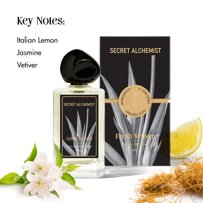 Fresh Vetiver & Midnight Patchouli- Clean Perfume™ (Parfum)