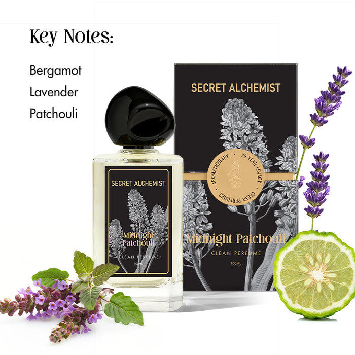 Fresh Vetiver & Midnight Patchouli- Clean Perfume™ (Parfum)