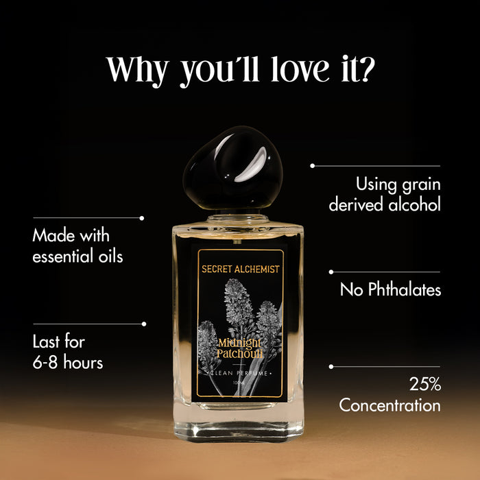 Fresh Vetiver & Midnight Patchouli- Clean Perfume™ (Parfum)
