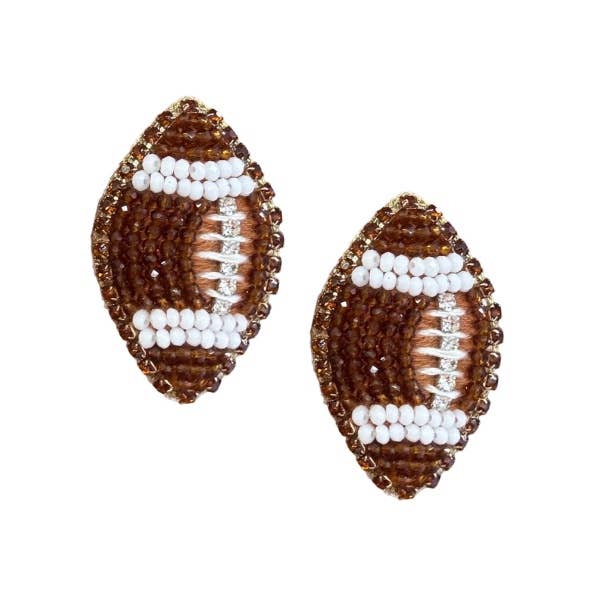 Friday Night Lights Football Earrings