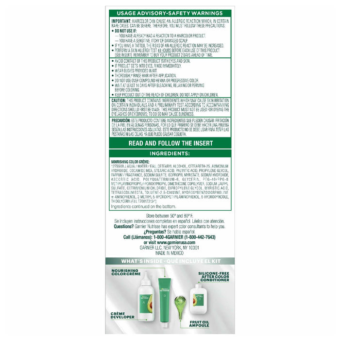 Garnier Nutrisse Nourishing Color Creme -  Light Natural Blonde (90) - 12 Pack