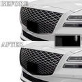 Genesis GV80 SUV Blackout Chrome Delete Kit – Precut Gloss Black Vinyl Overlays Film