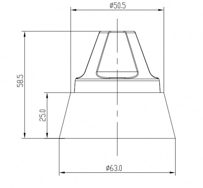 Gentec AV0025 Anti Ligature Control Valve