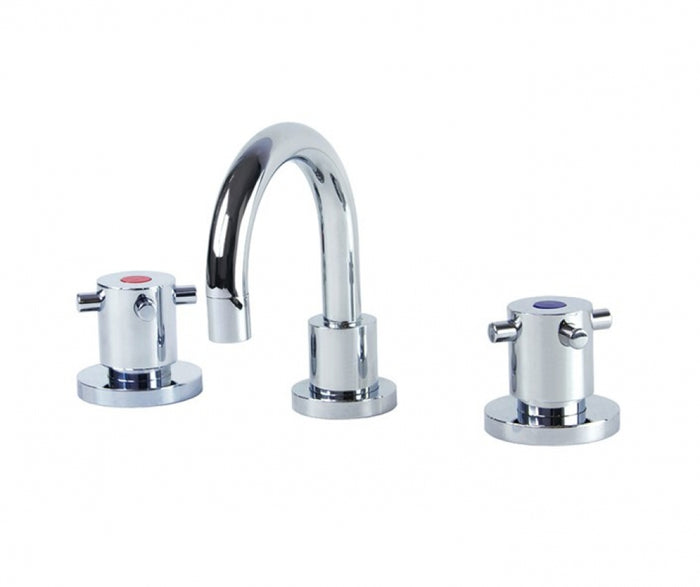 Gentec Cleanline Capstan CAPLF0001 Bench Mounted Basin Set Fixed Spout