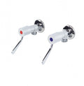 Gentec Cleanline Lever CL10045PR Washing Machine Tap Set