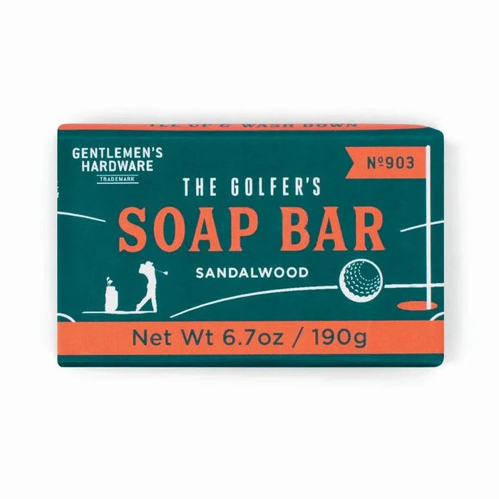 Gentleman’s Hardware Golfers Soap Bar - Sandalwood