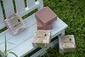 Geranium Blush natural soap bar