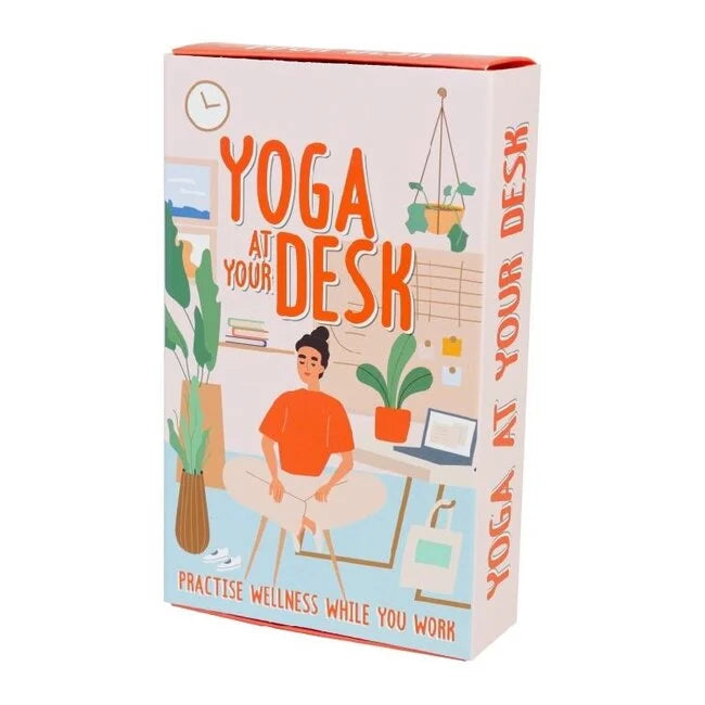 GIFTrepublic Cards Set Yoga At Your Desk