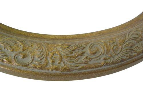 Gold Leaf Ornate Hand-Finished Gallery Oval Picture Frame –16x20 -475