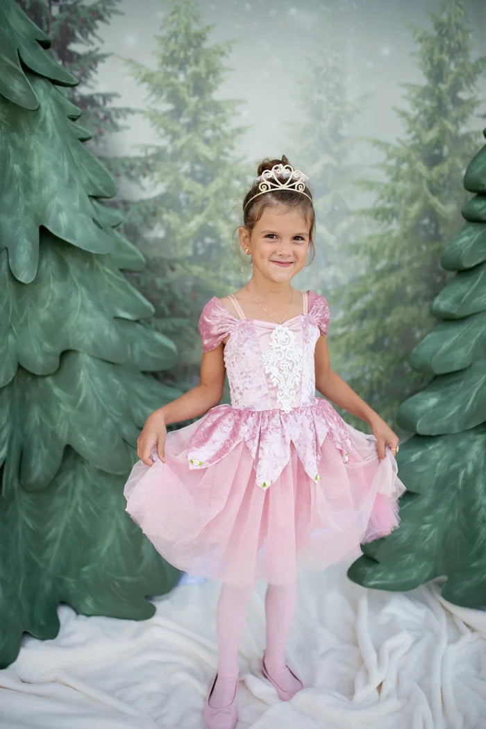 Great Pretenders Holiday Ballerina Dress Dusty Rose 5-6