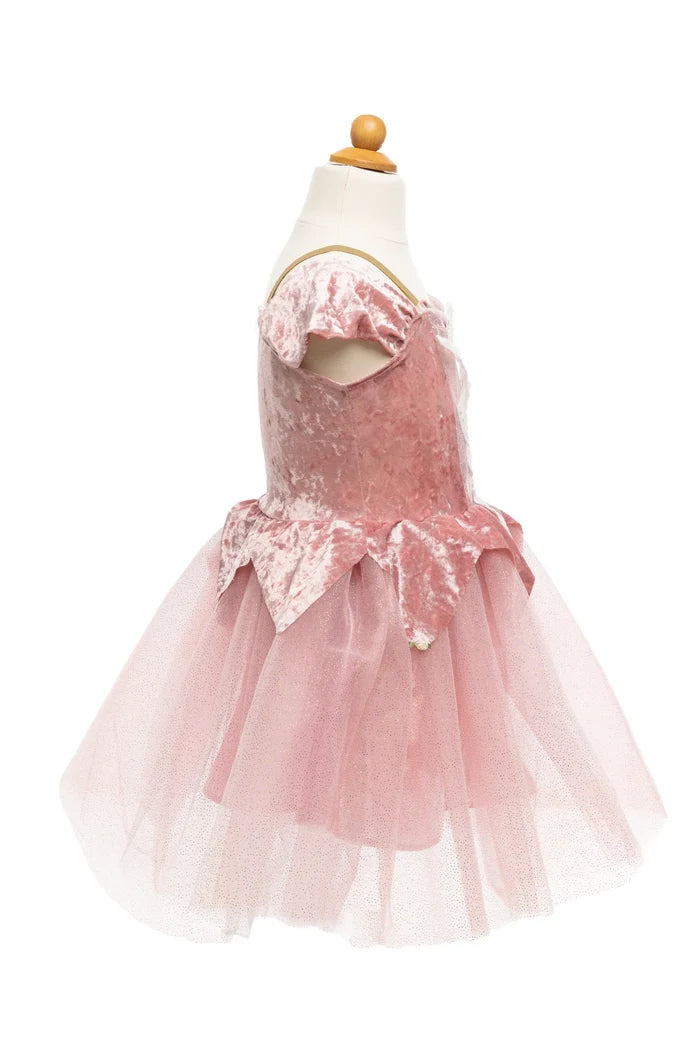 Great Pretenders Holiday Ballerina Dress Dusty Rose 5-6