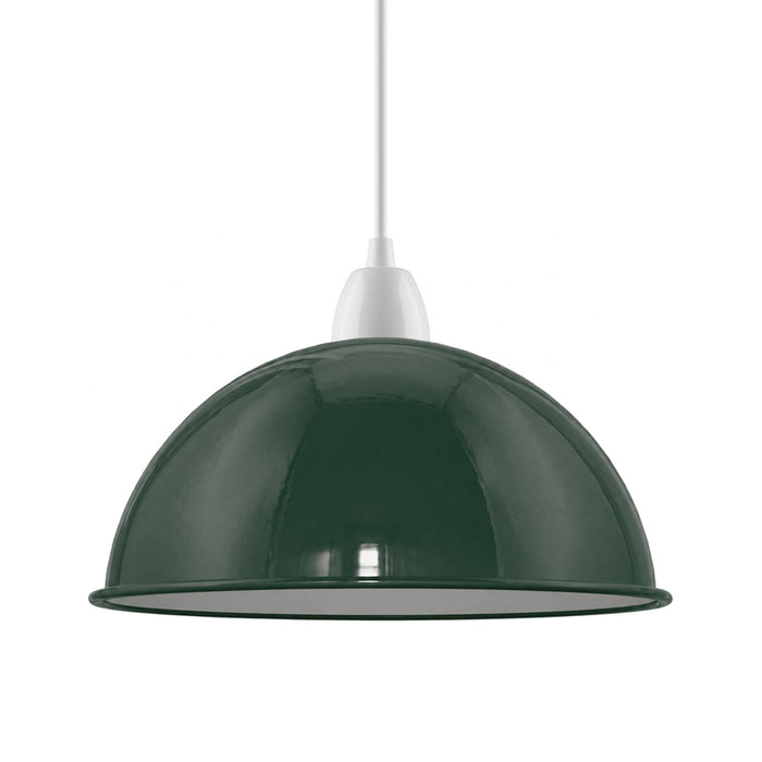 Green Dome Shade for wall light