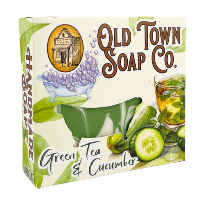 Green Tea & Cucumber -Bar Soap - Old Town Soap Co.