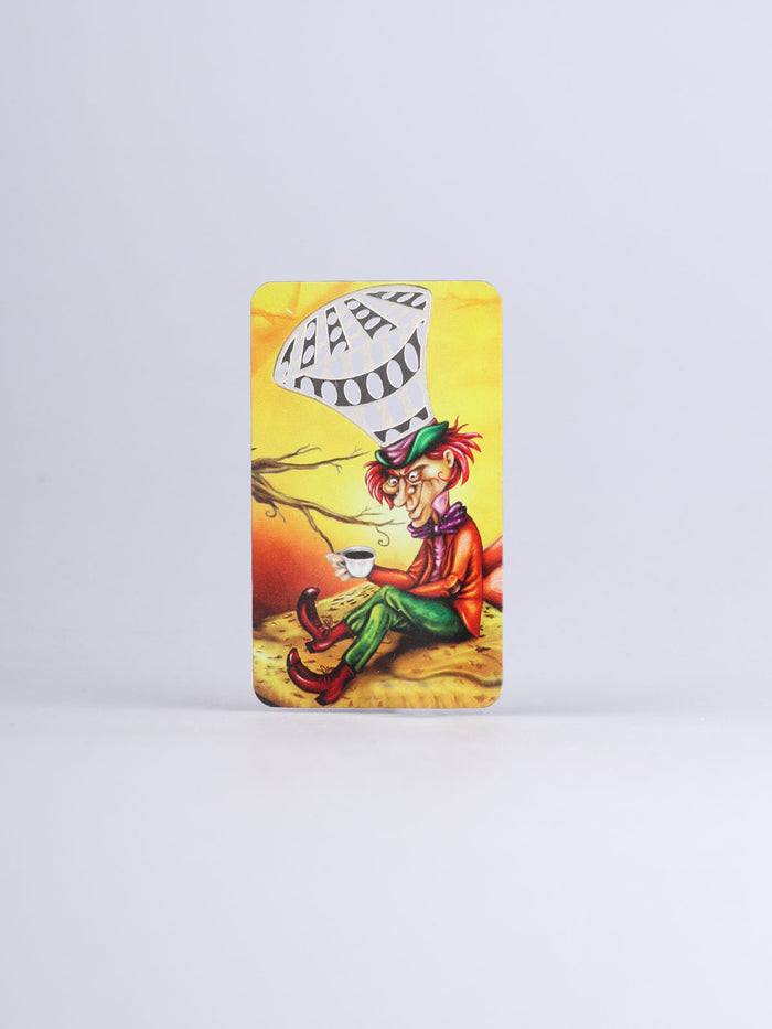 Grinder Card:Mad Hatter in Grinderland | One Colour-Image 2