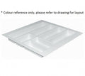 Hafele Classico 500 Cutlery Tray Suits 500mm Drawer