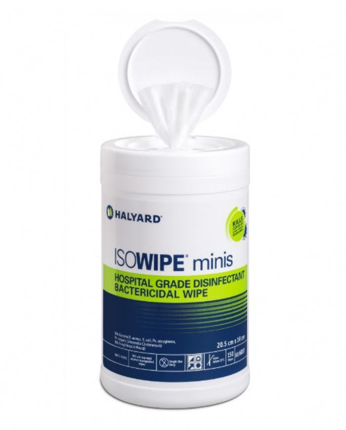 Halyard Medical 6837 Isowipe Mini Bactericidal Wipes