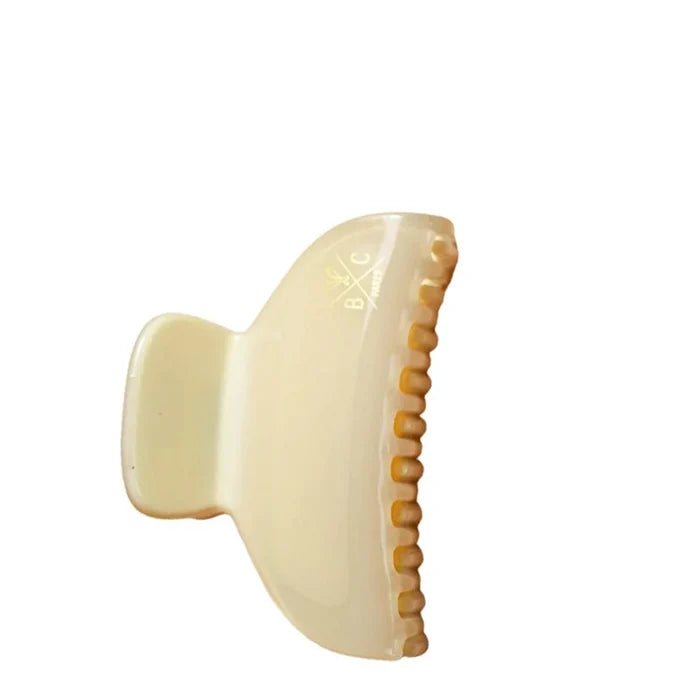 Handcrafted Hair Claw Clip - Ivory