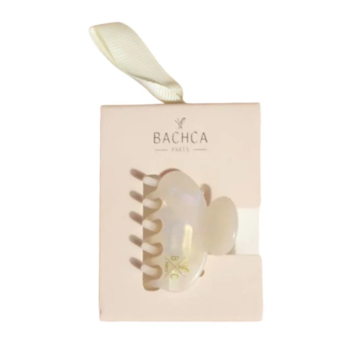 Handcrafted Hair Claw Clip - Pearl