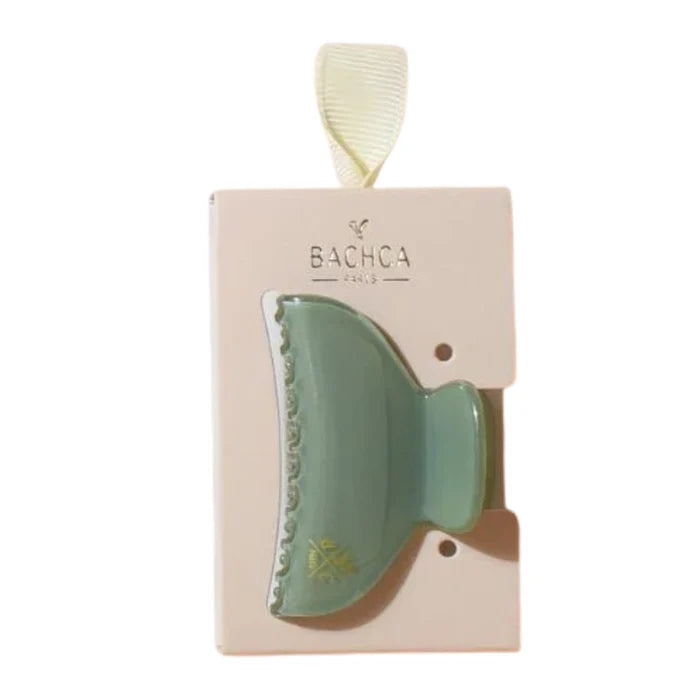 Handcrafted Hair Claw Clip - Water Green