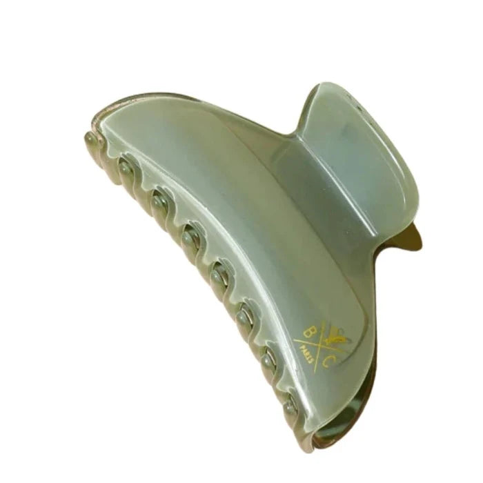 Handcrafted Hair Claw Clip - Water Green