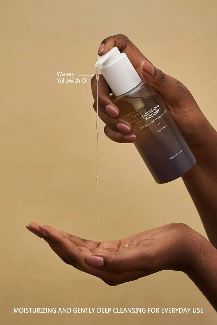 HARUHARU WONDER BLACK RICE MOISTURE DEEP CLEANSING OIL 150ml - BSW BEAUTY CANADA