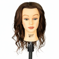 Helen [100% Human Hair Mannequin] for Cutting, Styling and Coloring