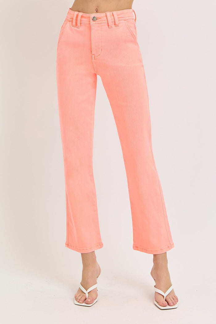 High Rise Tummy Control Wide Pants