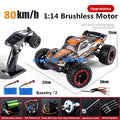 High-Speed 1:14 Metal RC Drift Car - Waterproof & All-Terrain Fun