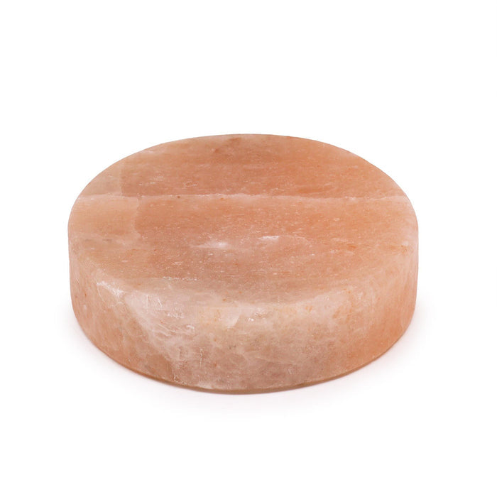 Himalayan Salt Cooking Plate Round Handcarved