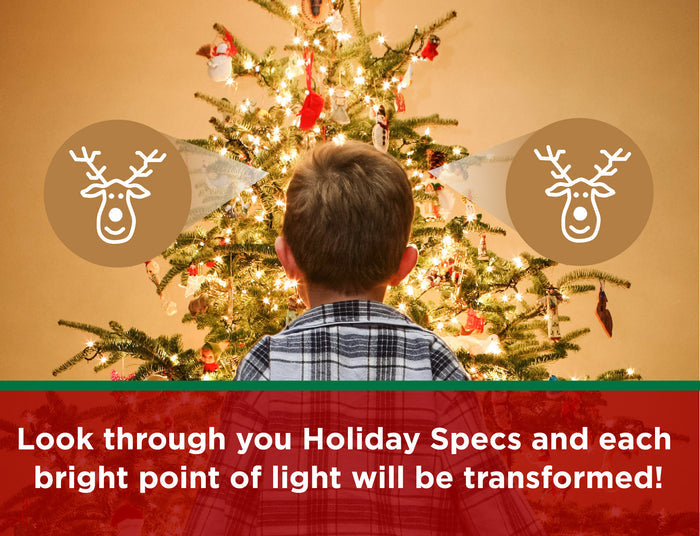 Holiday Specs Reindeer Glasses