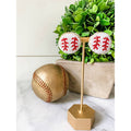 Home Run Beaded Baseball Earrings
