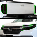 Full Headlight Taillight Precut Smoked PPF Tint Kit Film Overlay Fits Honda Ridgeline 2017 - 2025 - Bogar Tech Designs