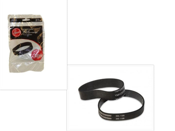 Hoover Elite Canister Vacuum Belt, 2-Pack Part AH20000
