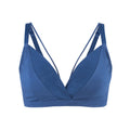 Hope Silk and Organic Cotton Bralette, front view – Juliemay Lingerie