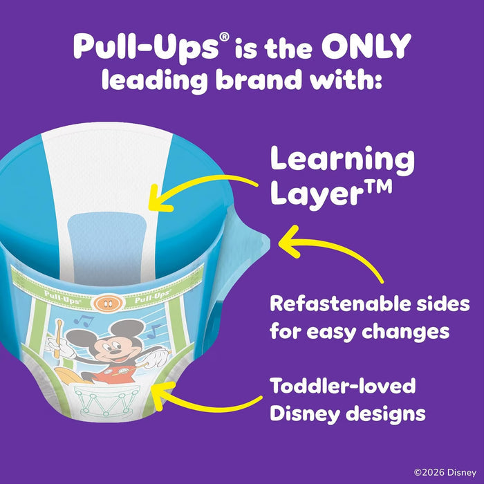 Huggies Pull-Ups Boys Training Underwear 4T–5T - 17 Ct - 4 Pack