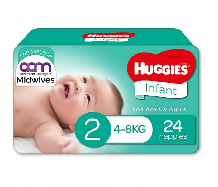 Huggies Ultimate Nappies Unisex Infant Size 2